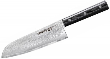 Samura Damascus 67 Universal Kitchen Santoku Knife 17.5cm