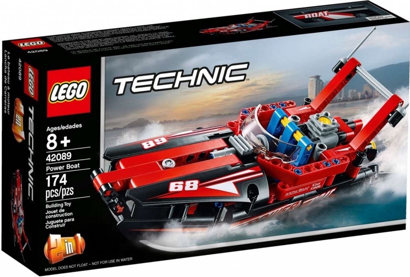 Konstruktors LEGO® Technic Power Boat 42089 42089