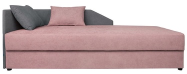 Sofa-lova Black Red White Kelo Pink/Grey, 204 x 95 x 80 cm
