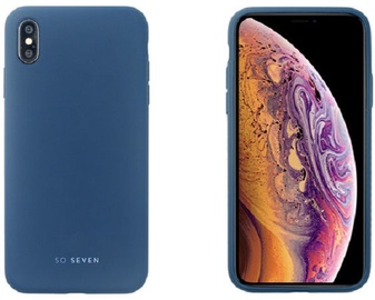 So Soven Smoothie Back Case For Apple iPhone XS Max Blue