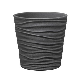 Verners Sonora Flower Pot Grey 19cm