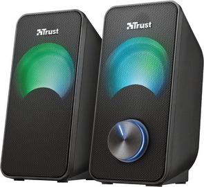 Компьютерный динамик Trust Arys Compact RGB 2.0, черный, 6 Вт