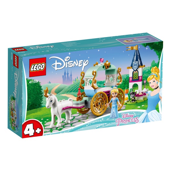 Konstruktor LEGO® Disney Princess Cinderella's Carriage Ride 41159 41159, 91 tk