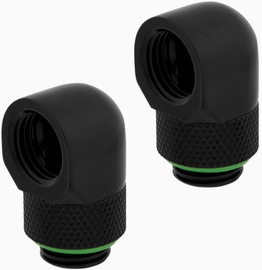 Corsair Hydro X Series 90° Rotary Adapter Twin Pack Black