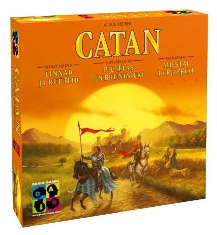 Lauamäng Brain Games Catan: Cities & Knights, LT LV EE
