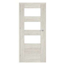 Полотно межкомнатной двери Classen Alvaro M3, левосторонняя, серый дуб, 203.5 x 84.4 x 4 см