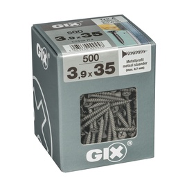 PUIDUKRUVI SPAX GIX 3,9X35 PH 500 TK.