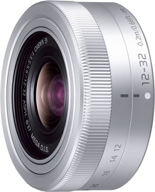 Objektiiv Panasonic Lumix G Vario 12-32mm f/3.5-5.6 ASPH. MEGA O.I.S. Silver, 70 g
