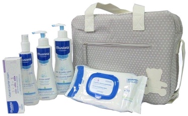 Mustela First Products Bag 6pcs Set 1050ml Grey