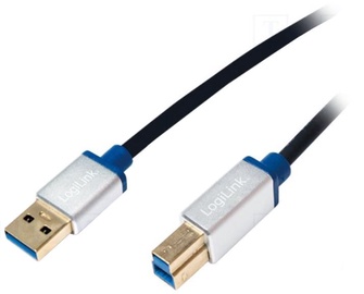 LogiLink Cable USB to USB Black 2m