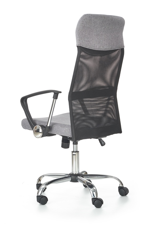 Biroja krēsls Vire 2, 61 x 63 x 110 - 120 cm, melna/pelēka