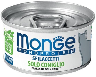 Monge Monoprotein Flakes Only Rabbit 80g