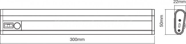  Osram  Ledvance Linear  LED  Mobile  USB 300  Silver 