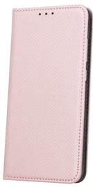 Mocco Smart Carbon Book Case For Apple iPhone X Pink