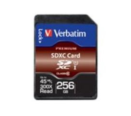 Verbatim 256GB SDXC UHS-I U1 Class 10