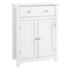Songmics Bathroom Cabinet White 60x30x80cm