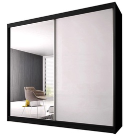 Idzczak Meble Pro Polysk Wardrobe 183cm Walnut/White Gloss