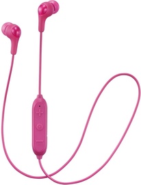 Kõrvaklapid JVC Gumy HA-FX9BT Pink, juhtmevabad