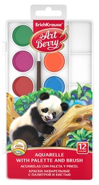 ErichKrause Art Berry Aquarelle With Palette And Brush 12pcs