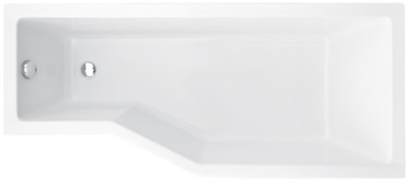 Ванна Besco Integra Right 170, 1700 мм x 750 мм x 410 мм, правосторонняя
