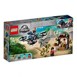 Konstruktors LEGO Jurassic World Dilofozaura bēgšana 75934, 168 gab.