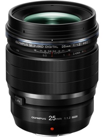 Olympus M.Zuiko Digital ED 25mm F1.2 PRO Lens Black
