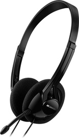 Ausinės Canyon CNE-CHS01B Easy Communication Headset Black