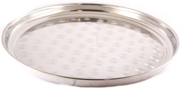 Sharada Round Serving Tray With Drawing D45cm