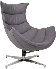 Home4you Grand Extra Armchair Dark Grey