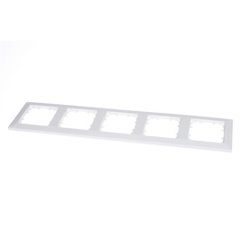 Rāmis Siemens Delta Line Five Way Frame 5TG2555-0P White