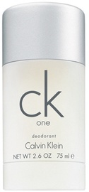 Meeste deodorant Calvin Klein CK One, 75 ml