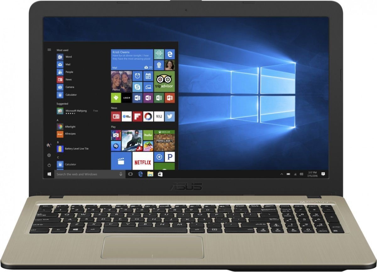 Ноутбук Asus Vivobook X540NV-DM075 EN/RU, Intel® Celeron® Processor N3450,  4 GB, 1 TB, 15.6 ″, Nvidia GeForce 920MX, коричневый/черный - Ksenukai.lv