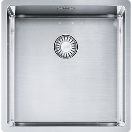 Nerūdijančio plieno plautuvė FRANKE BOX, BXX 210/110-40 su ventiliu