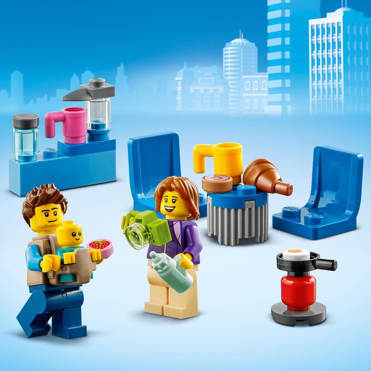 Konstruktors LEGO City Brīvdienu furgons 60283, 190 gab.