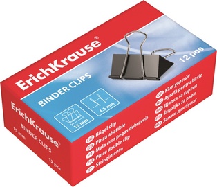 Зажим для бумаги Erichkrause 25087, 12 шт.