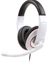 Ausinės Gembird MHS-001-GW Glossy White