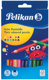 Цветные карандаши Pelikan, 12 шт.