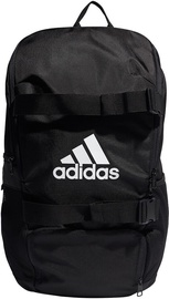 Mugursoma Adidas Tiro 21 Aeroready Backpack GH7261, melna, 40 cm x 40 cm x 65 cm