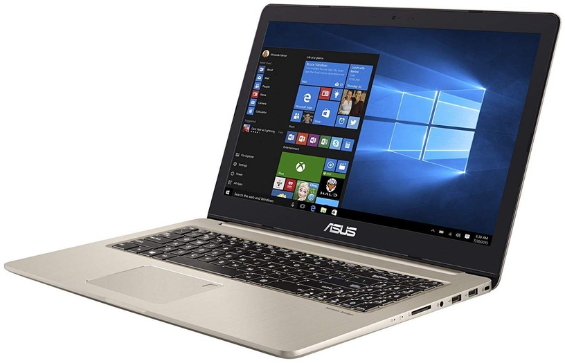 Nešiojamas kompiuteris Asus VivoBook Pro N580GD-E4052T|2M21T16, Intel® Core™ i5-8300H, 16 GB, 1256 GB, 15.6 ", Nvidia GeForce GTX 1050, aukso
