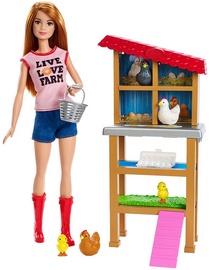 Mattel Barbie Chicken Farmer Doll & Playset FXP15