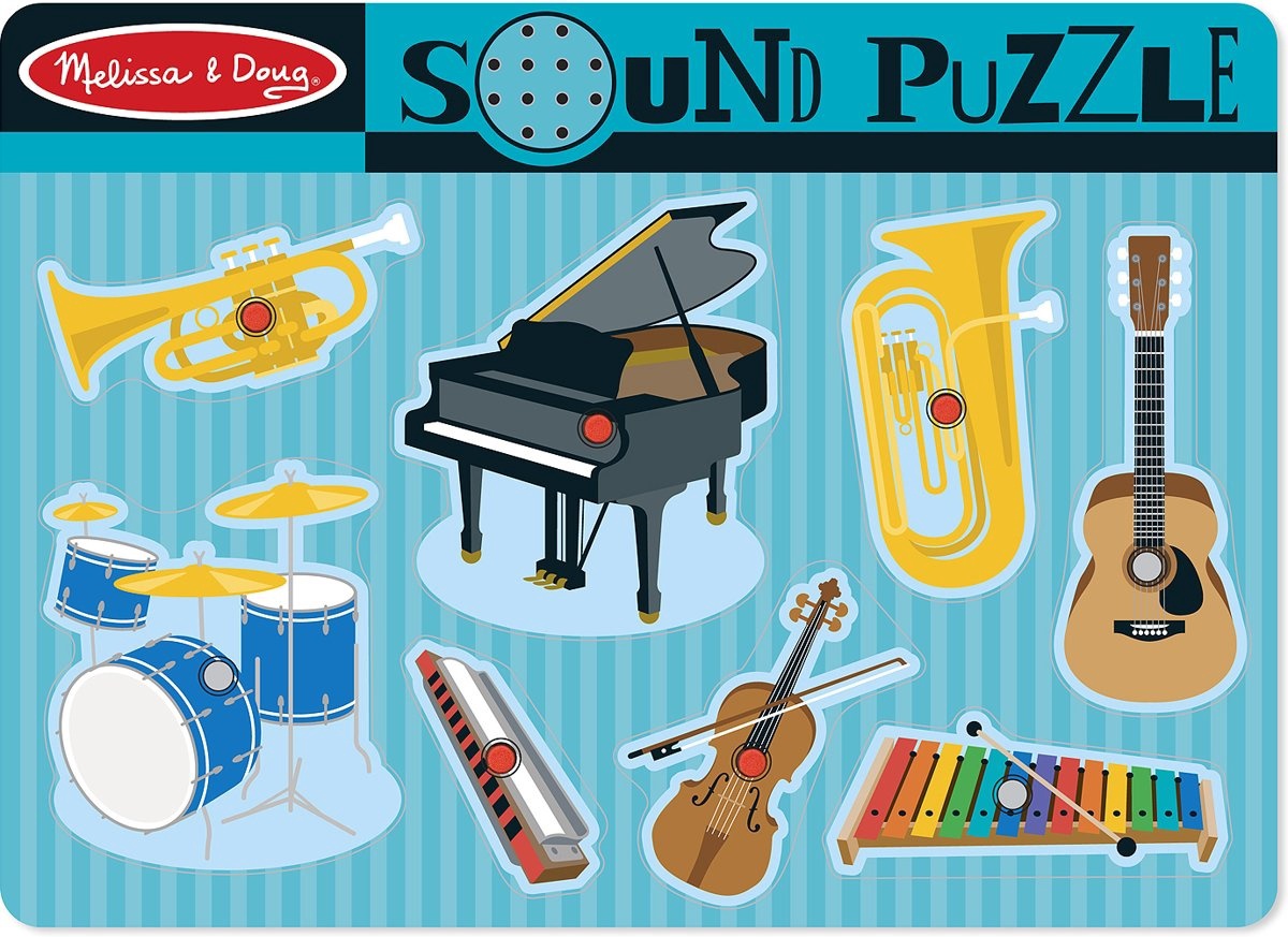 melissa and doug musical instruments puzzle