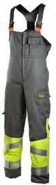 Dimex 6002 Bib & Brace Overall Grey/Yellow L