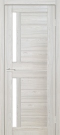 Полотно межкомнатной двери Cortex 01, универсальная, серый/дубовый, 200 см x 60 см x 4 см