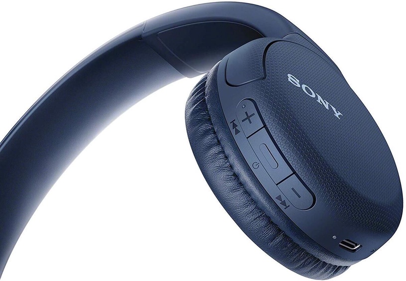 Bezvadu austiņas Sony WH-CH510, zila