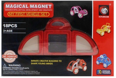 Xinbida Magical Magnet My First Vehicle Set 18pcs