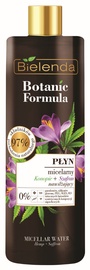 Makiažo valiklis Bielenda Botanic Formula Hemp Oil + Saffron Face Micellar Water, 500 ml