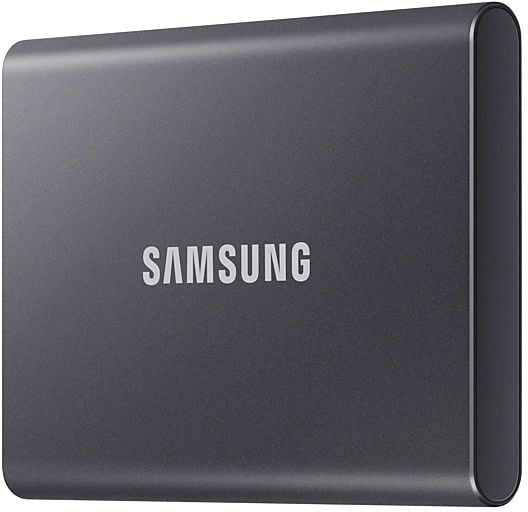 Жесткий диск Samsung T7, SSD, 1 TB, серый