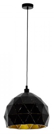 Eglo Roccaforte 97841 Ceiling Lamp 60W E27 Black/Gold