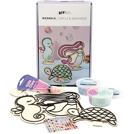 DIY Kit Mermaid Turtle & Seahorse