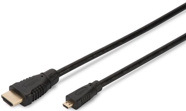 Assmann Cable HDMI-micro / HDMI Black 1m